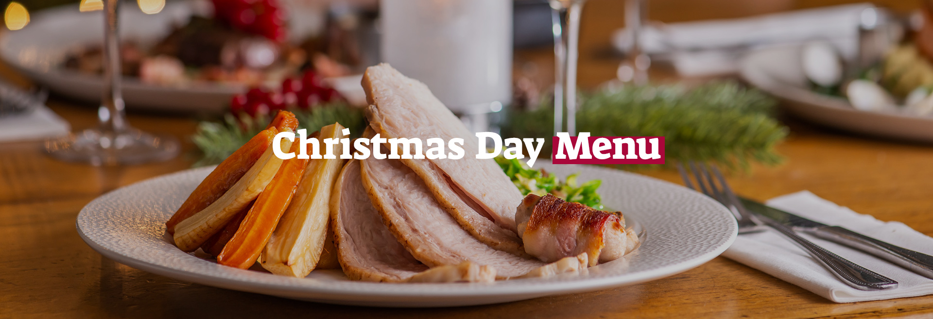 Christmas Day Menu at The Forth Hotel