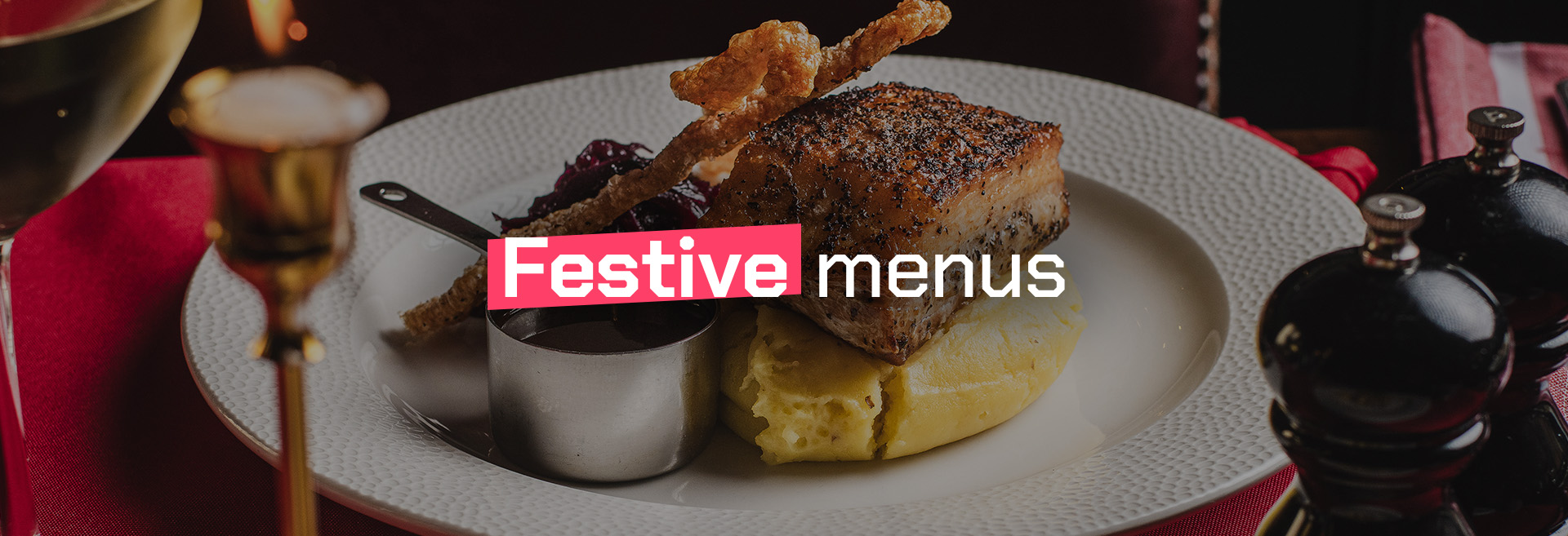 Festive Christmas Menu at The Forth Hotel 